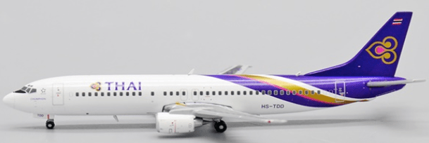 Pre-Order JC Wings XX4990 1:400 Thai Airways Boeing 737-400 "NC" HS-TDD