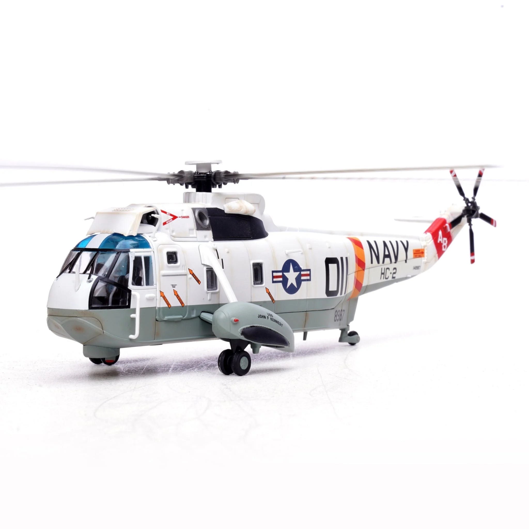 Pre-Order Legion Models LEG-14055LA 1:72 SH-3G Sea King – 148987/AB 011, Helicopter Combat Support Squadron 2 (HC-2) "Fleet Angels," USS John F Kennedy (CVA-67), U.S. Navy, 1970s