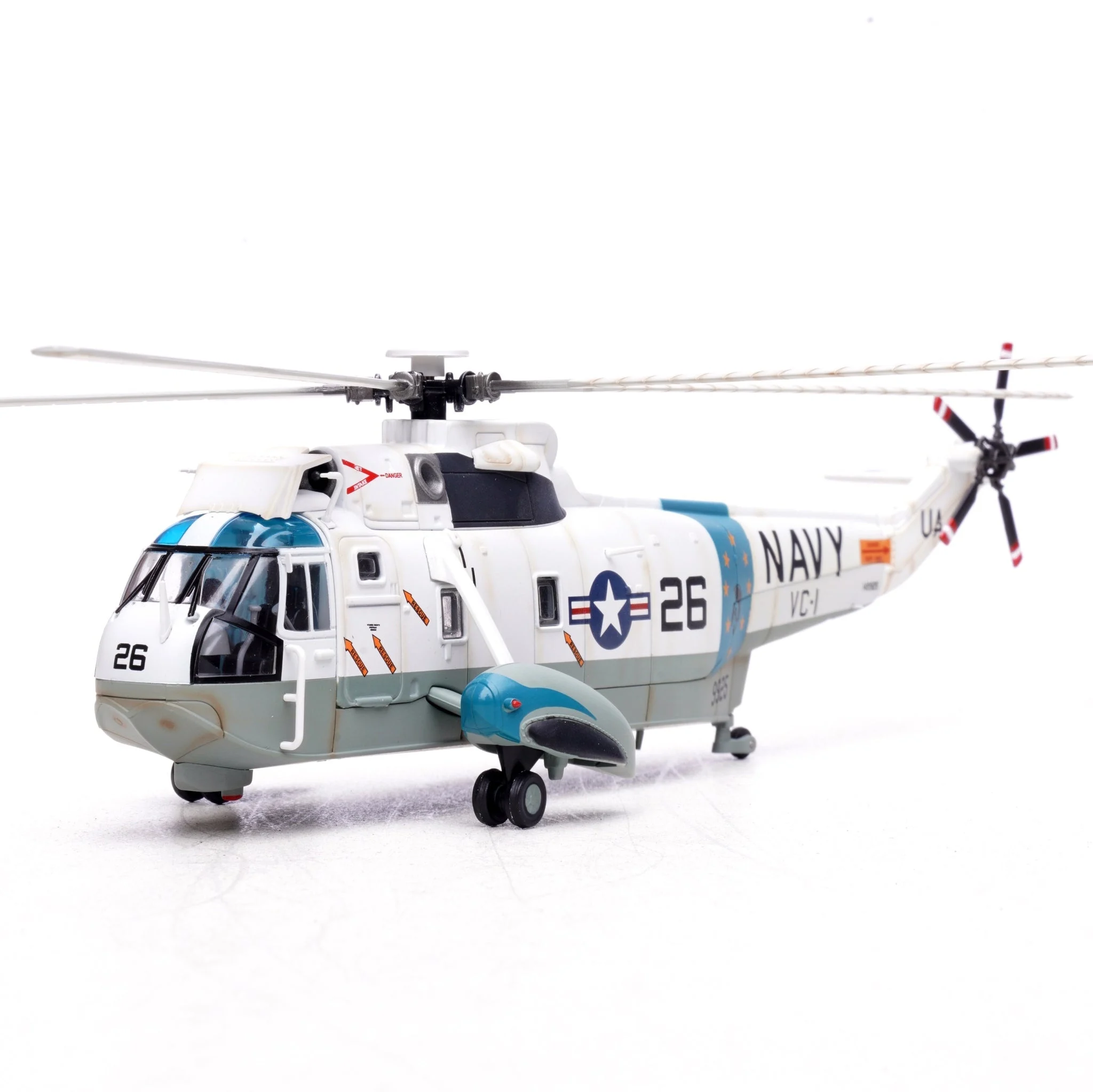 Pre-Order Legion Models LEG-14055LC 1:72 SH-3H Sea King – 149925/UA 26, Fleet Composite Squadron 1 (VC-1) "Blue Alii," U.S. Navy, NAS Barbers Point, Hawaii, 1970s