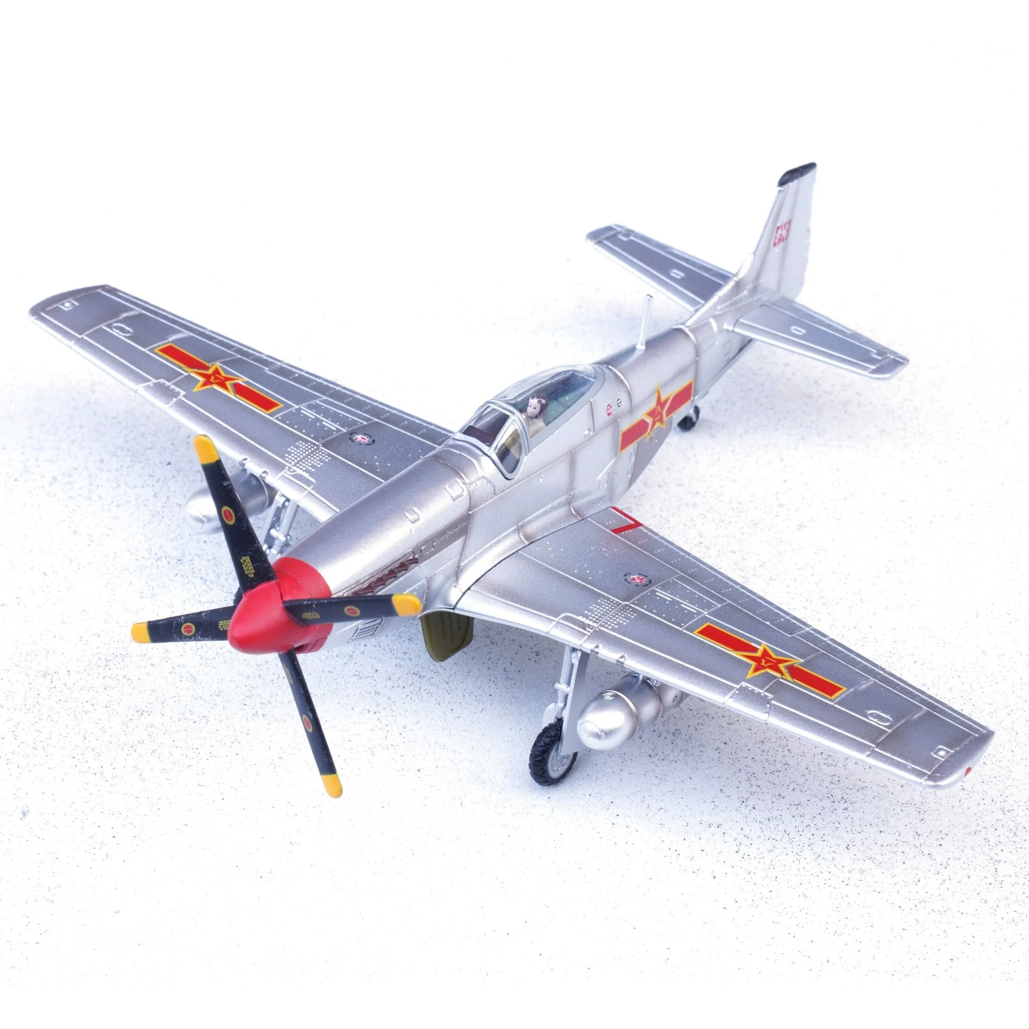 Pre-Order Legion Models LEG-14663LA 1:72 P-51D Mustang People's Liberation Army Air Force (Captured from Chinese Nationalist forces, Chinese People's Revolution Military Museum)