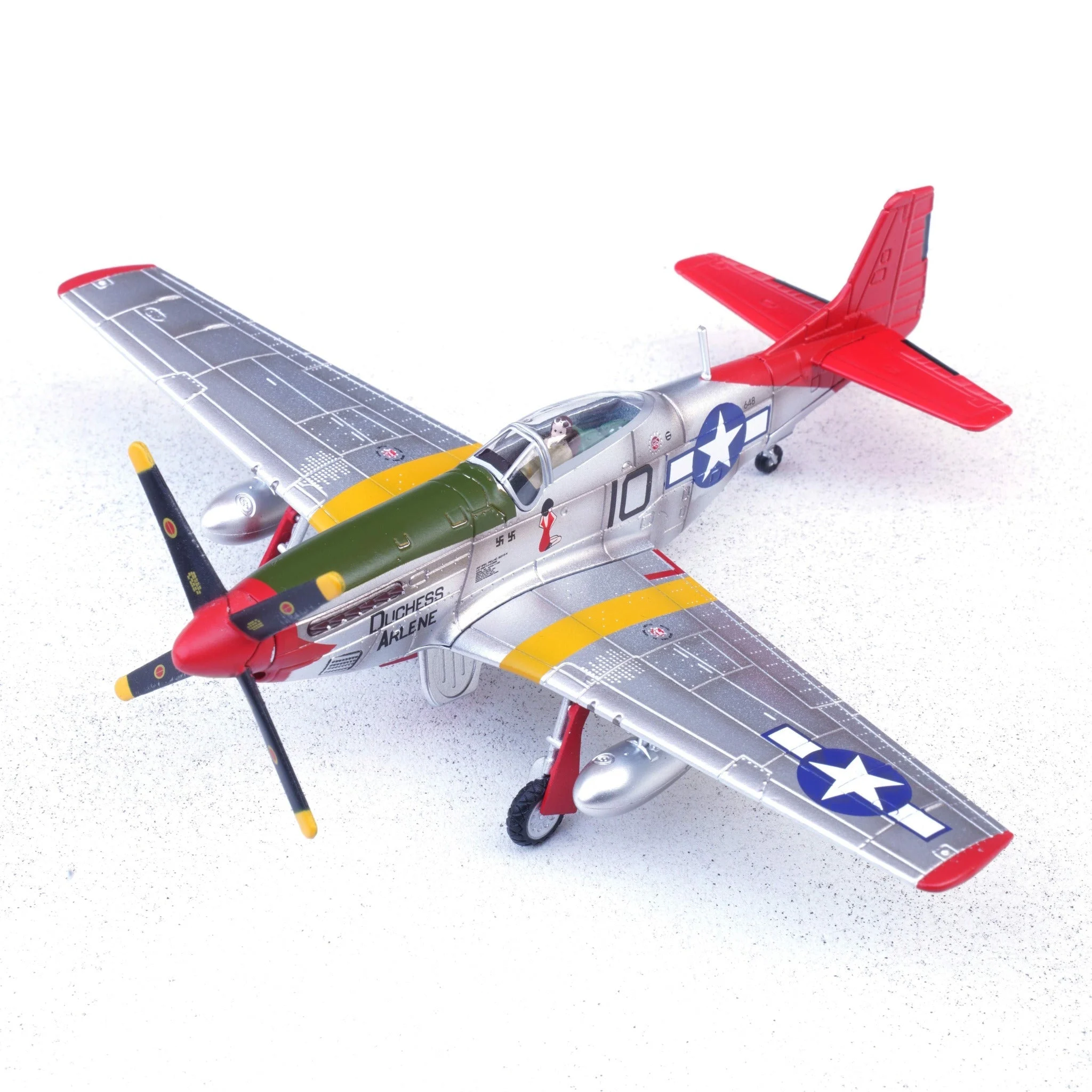 Pre-Order Legion Models LEG-14663LE 1:72 P-51D Mustang "Duchess Arlene," Robert Williams, 100th Fighter Squadron, 332th Fighter Group "Tuskegee Airmen," Fifteenth Air Force, USAAF, Italy, 1944