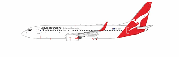 Pre-Order NG Models 08025 1:200 Qantas 737-800/w VH-VXT (named "Townsville")