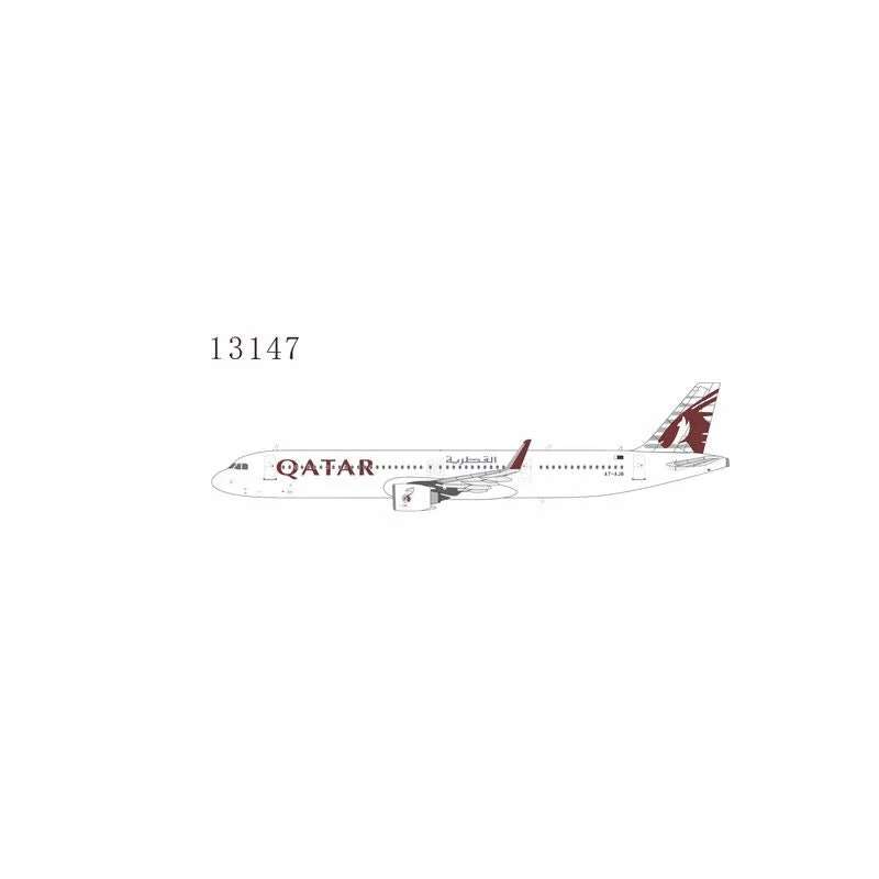 Pre-Order NG Models 13147 1:400 Qatar Airways A321neo A7-AJB (Qatar's first neo)