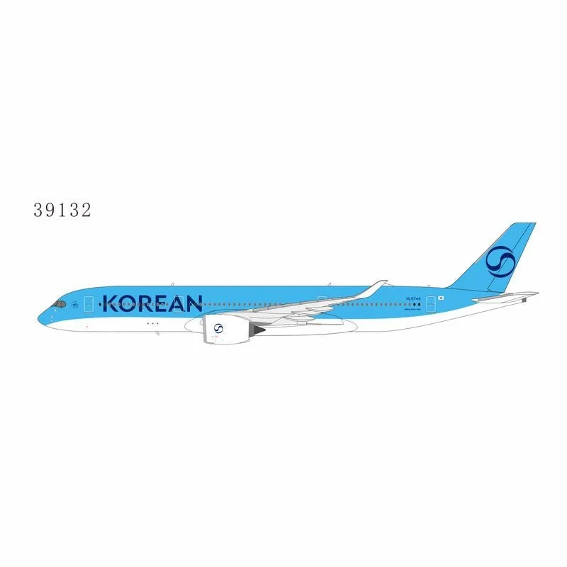 Pre-Order NG Models 39132 1:400 Korean Air A350-900 HL8746 (New Livery)