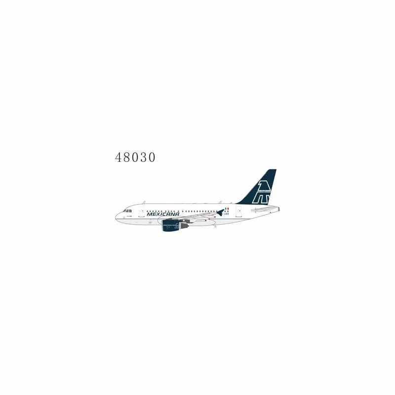 Pre-Order NG Models 48030 1:400 Mexicana A318-100 XA-UBR (old colors)