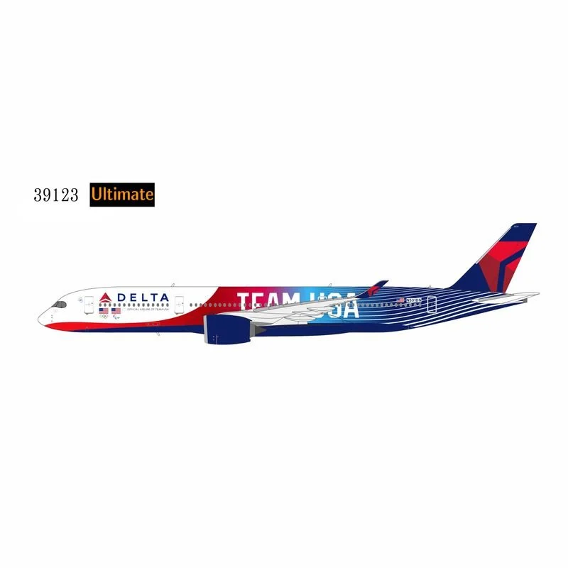 Pre-Order NG Models ULTIMATE 39123 1:400 Delta Air Lines A350-900 N531DN (TEAM USA #3)