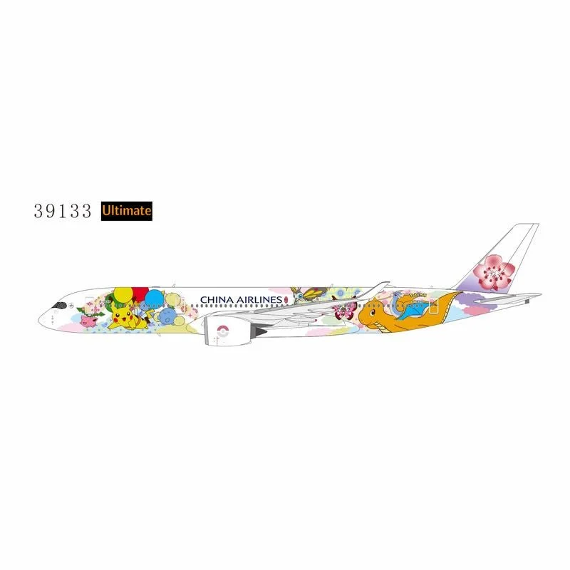 Pre-Order NG Models ULTIMATE 39133 1:400 China Airlines A350-900 B-18916 (Pikachu Jet CI #2)