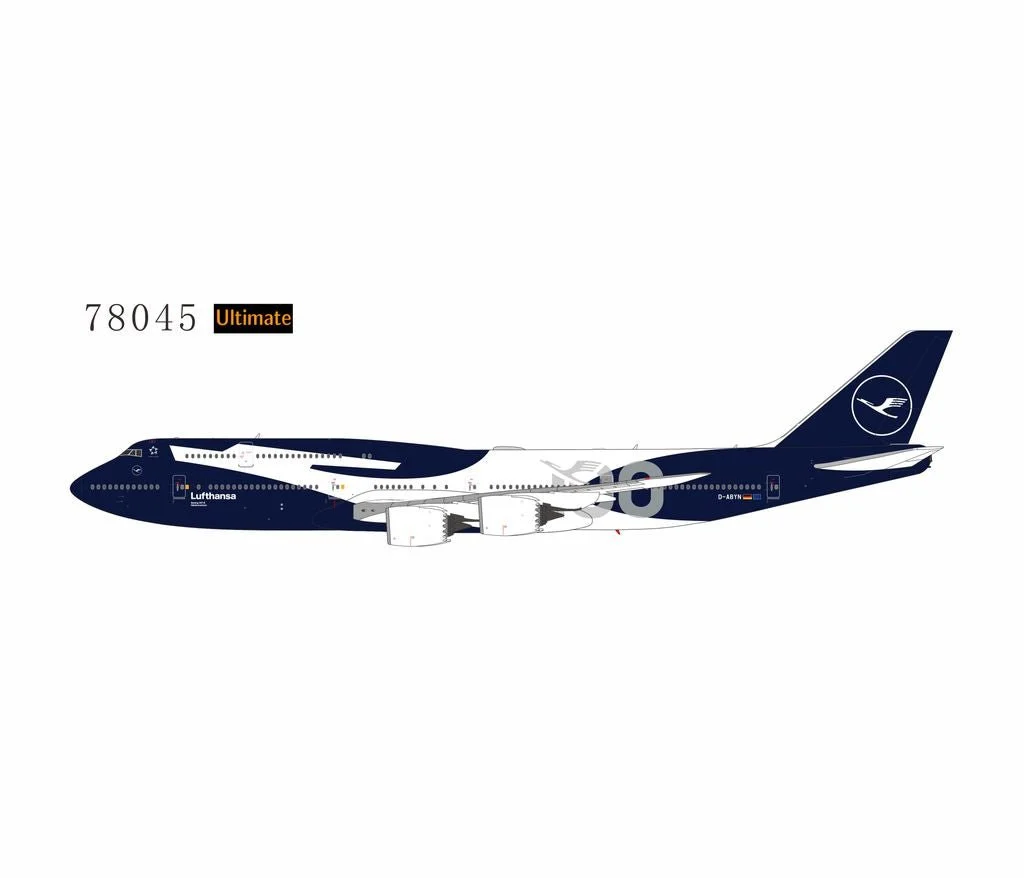 Pre-Order NG Models ULTIMATE 78045 1:400 Lufthansa 747-8i D-ABYN (100 Years Anniversary)