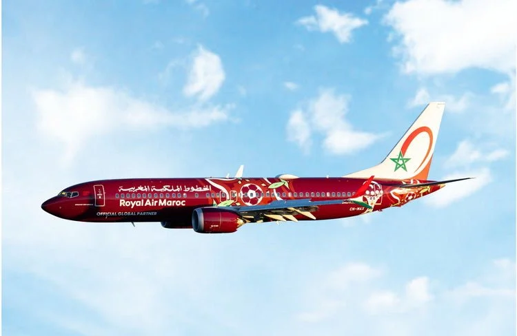 Pre-Order Phoenix 12076 1:400 Royal Air Maroc B737 MAX 8 CN-MAX