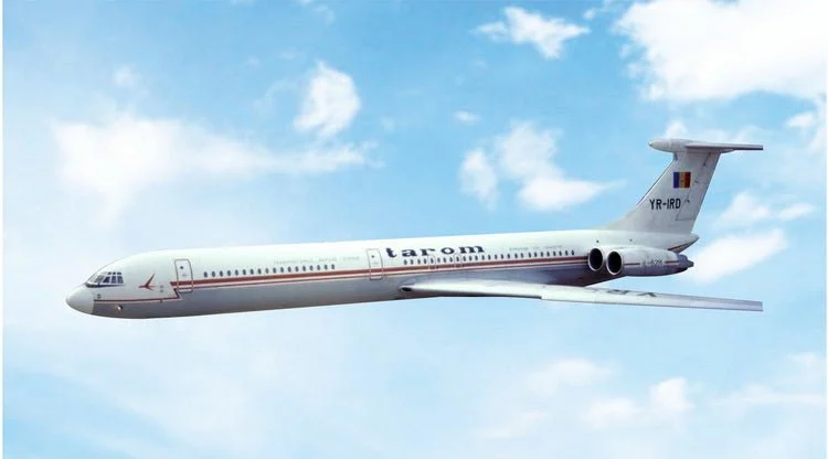 Pre-Order Phoenix 12080 1:400 Tarom Il-62M YR-IRD