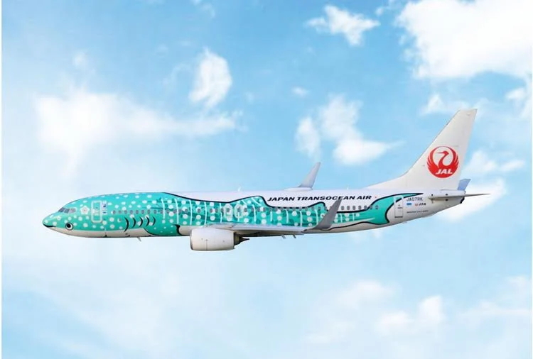 Pre-Order Phoenix Models 04696 1:400 Japan Transocean Air B737-800 JA07RK "Yui Jinbei"