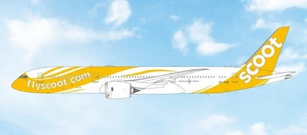 Pre-Order Phoenix Models 12104 1:400 Scoot B787-9 9V-OJB