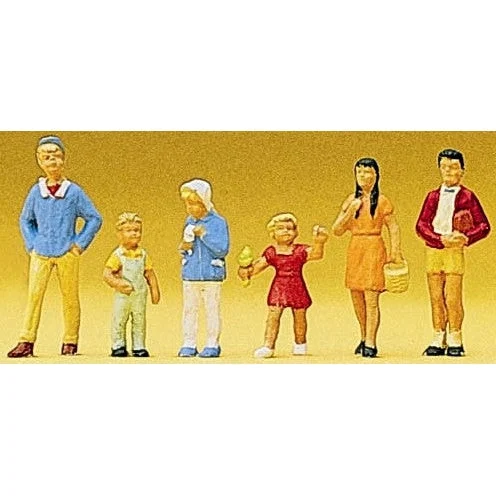 Preiser HO Children Standing (6)