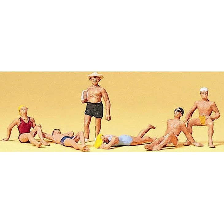 Preiser HO People Sunbathing (6)