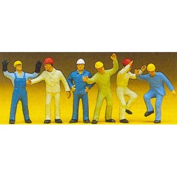 Preiser HO Steeplejack Workers (6)