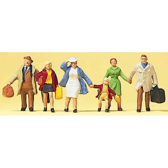 Preiser HO Family Traveling (6)