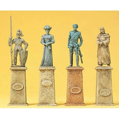Preiser HO Statues on Columns (4)