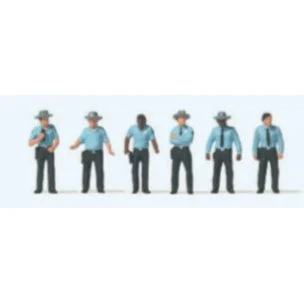 Preiser HO US Highway Patrolmen (6)
