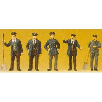 Preiser HO 1900 Era Railroad Personnel (5)