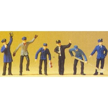 Preiser HO Railroad Yard Workers (6)
