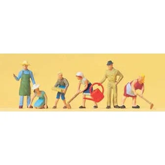 Preiser HO Gardeners (6)