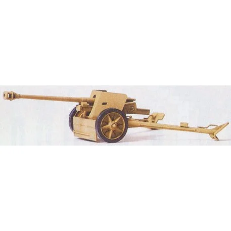 Preiser HO Anti-Tank Gun 7.5cm PAK 40 1939-45 (Kit)