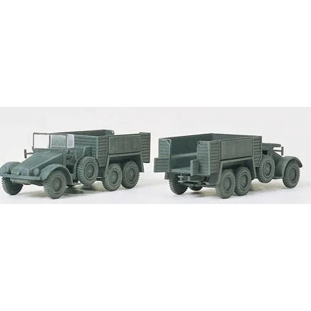 Preiser HO Unpainted German Reich Personnel Carrier Kfz 70 Krupp 1939-45 (Kit)