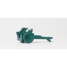 Preiser HO Unpainted German Reich 7,5cm Light Infantry Gun 1939-45 (Kit)