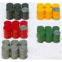 Preiser HO Metal Drums (30) (Kit)