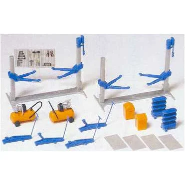 Preiser HO Tools & Equipment for Mechanics Assortment (Kit)