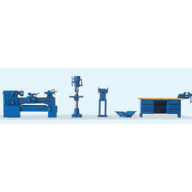 Preiser HO Workshop Equipment (5)