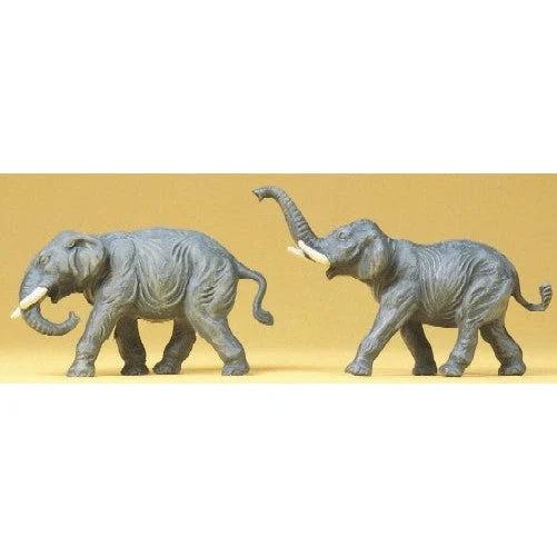 Preiser HO Elephants (2)