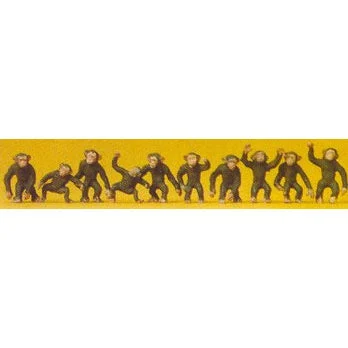 Preiser HO Monkeys (10)
