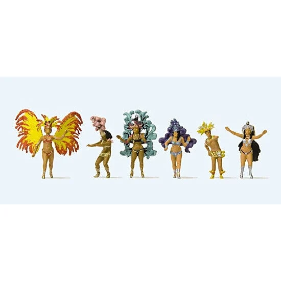 Preiser HO Samba Dancing Group (6)