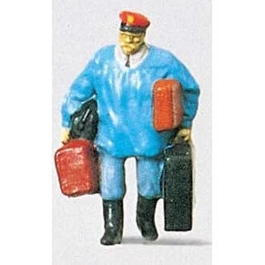 Preiser HO Porter w/Suitcases