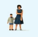 Preiser HO Mother & Son Standing