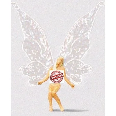 Preiser HO Nude Fairy Sitting