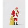 Preiser HO Santa w/Sack of Gifts Christmas