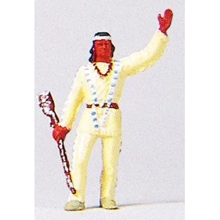Preiser HO American Indian w/Rifle Male
