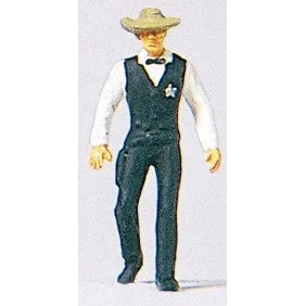 Preiser HO Old Western Sheriff Walking