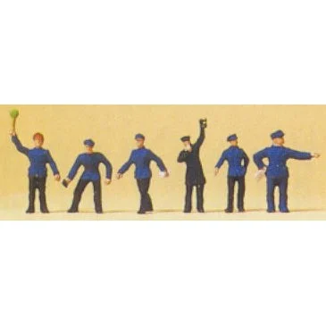 Preiser N Railway Personnel Set #1 (6)