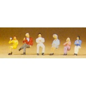 Preiser N People Sitting (6)