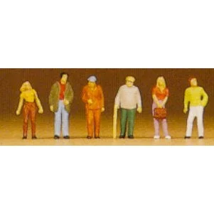 Preiser N Pedestrians Standing (6)