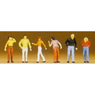 Preiser N Pedestrians Walking (6)