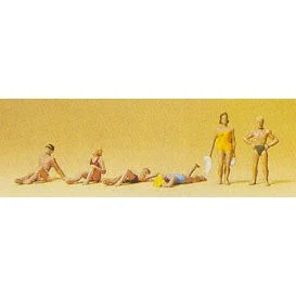 Preiser N People Sunbathing (6)