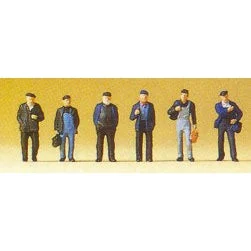 Preiser N Industrial & Dock Workers (6)