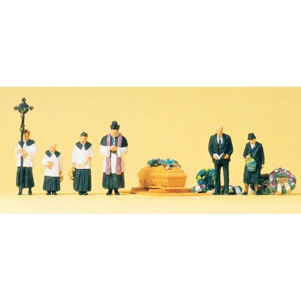 Preiser N People at Funeral (6)