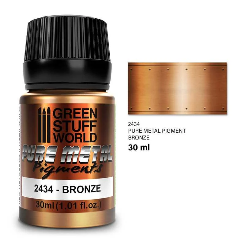 Green Stuff World Pure Metal Bronze Pigment 30ml GSW2434