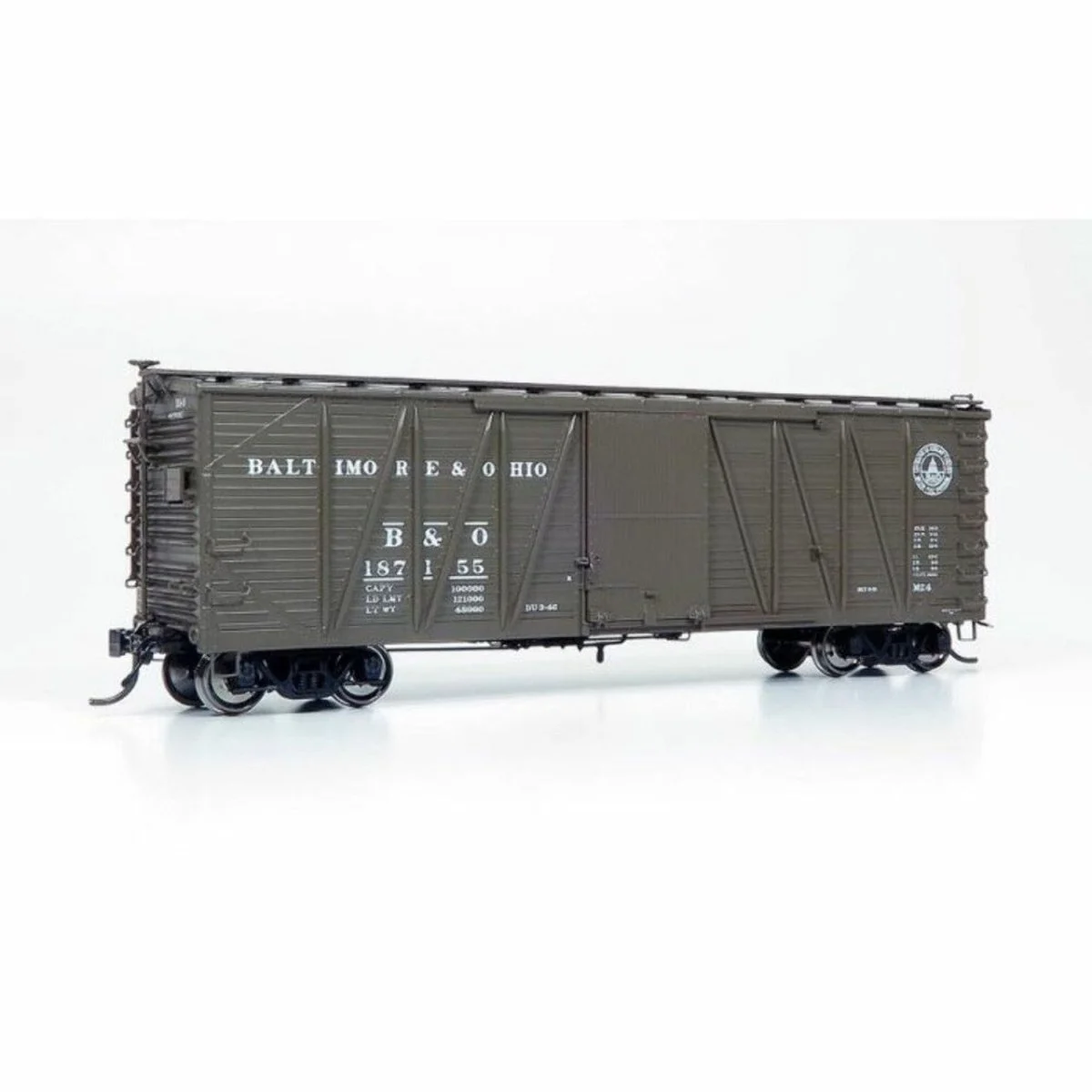 Rapido HO Baltimore and Ohio USRA Single-Sheathed Boxcar (Pack of 6) - 142002