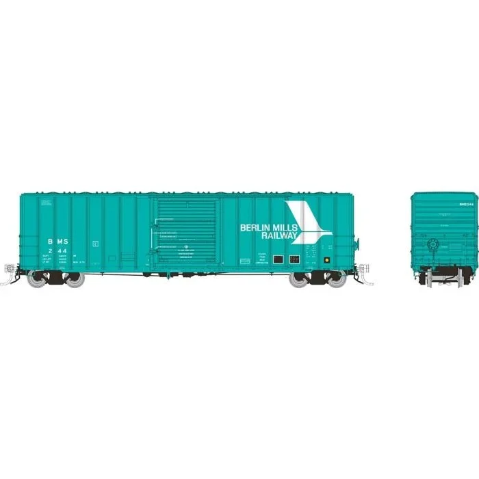 Rapido HO Berlin Mills PC&F 5241 boxcar #479